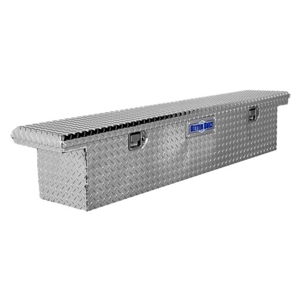 x W 20 in Brite Aluminum Single Lid Crown Series Low Profile Crossover Tool Box Better Built 73010911 Crown Series Low Profile Crossover Tool Box L 69 in x H 13 in 