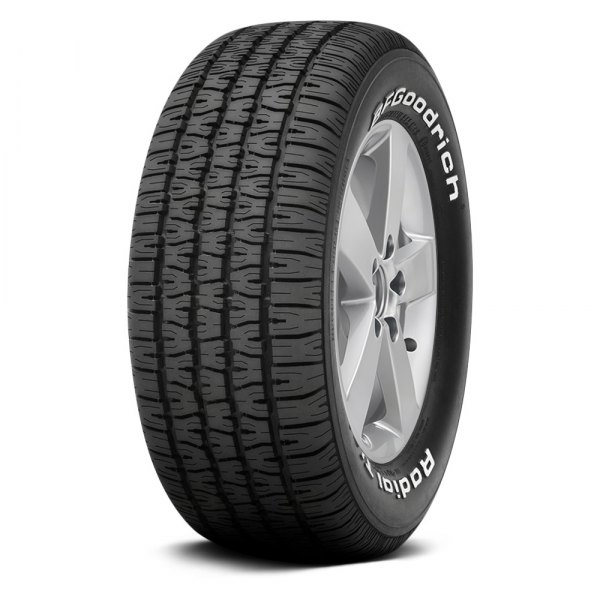 BFGOODRICH® - RADIAL T/A WITH OUTLINED WHITE LETTERING