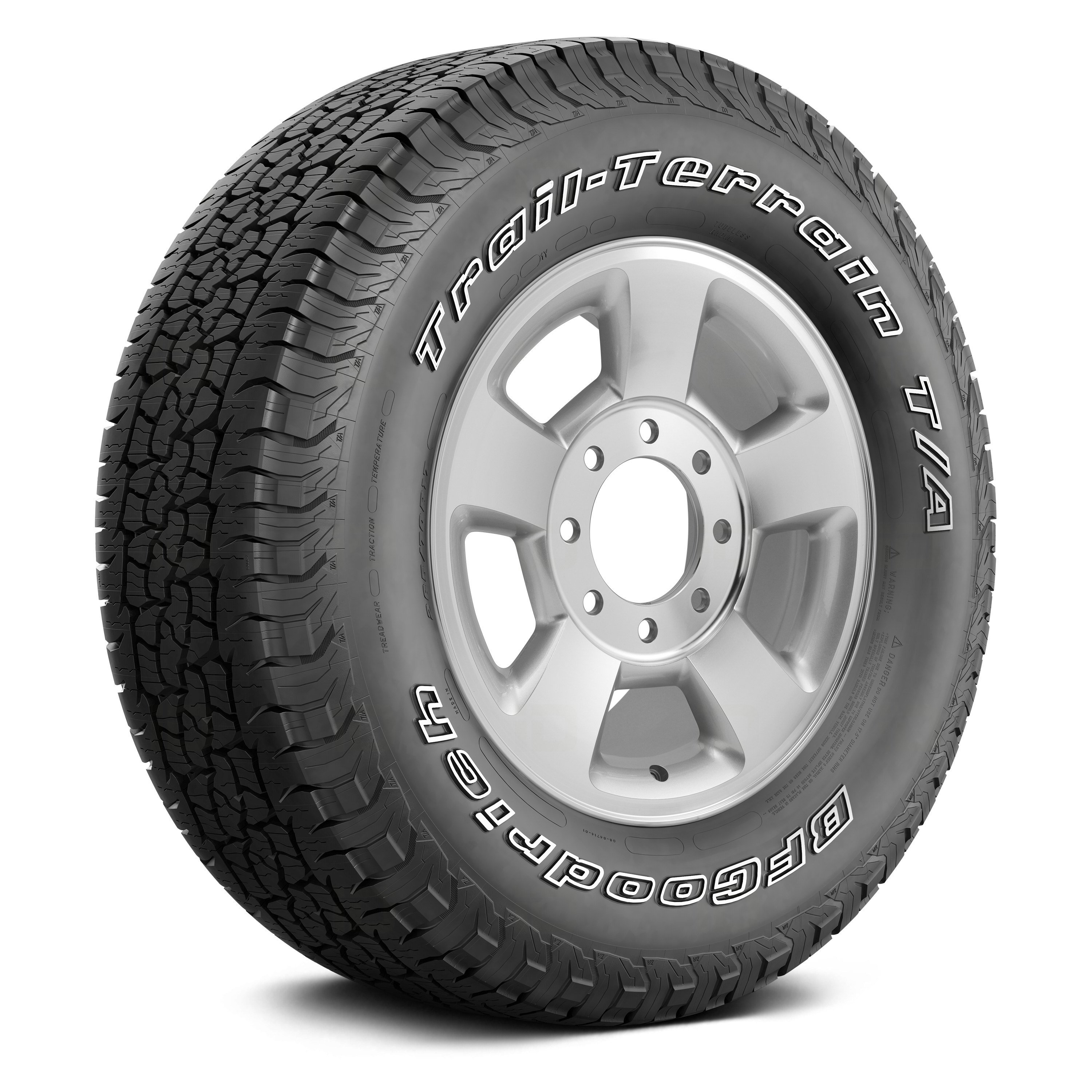 BFGOODRICH® 57310 TRAILTERRAIN T/A WITH OUTLINED WHITE LETTERING 265