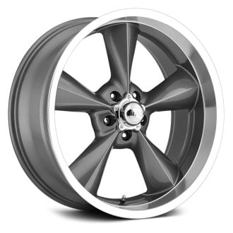 BG ROD WORKS® - OLD SCHOOL Gunmetal with Machined Lip