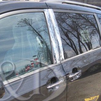 TOYOTA SIENNA CHROME PILLAR POSTS FOR 2011-2018 INCLUDES 4 PIECES