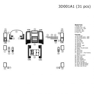 Dodge Ram Aluminum Dash Kits — CARiD.com