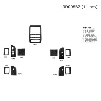 Molded Dash Kits - 3D, Wood, Aluminum | CARiD.com