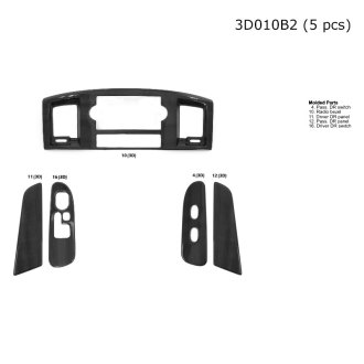 Dodge Ram Molded Dash Kits — CARiD.com