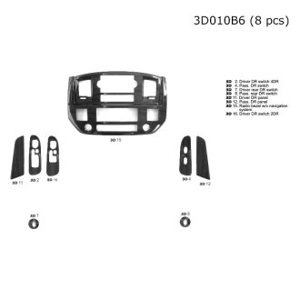 Dodge Ram Molded Dash Kits — CARiD.com