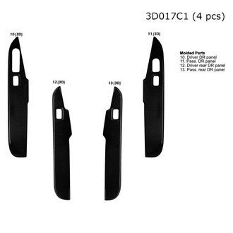 B&I® - 3D Blackwood Upgrade Kit (4 Pcs) Dash Kit