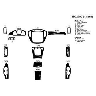 Toyota Highlander Molded Dash Kits — CARiD.com