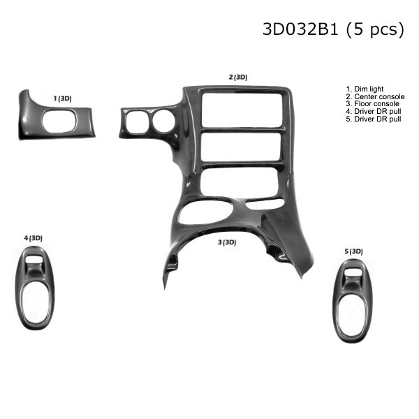 B&I® - 3D Full Dash Kit