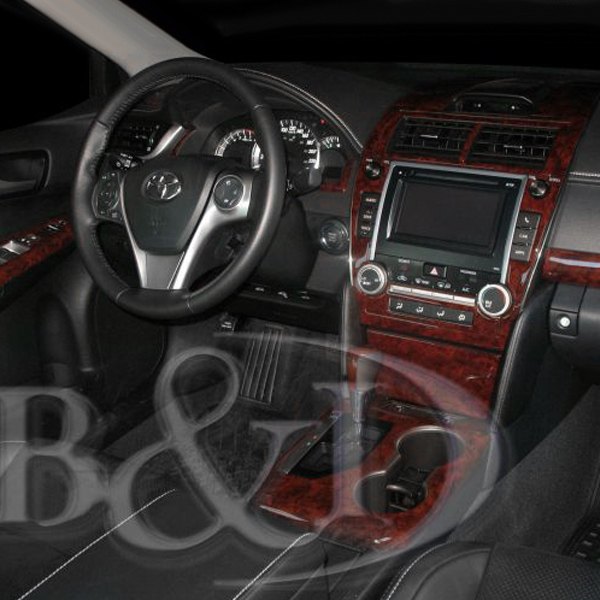 B&I® - Toyota Camry 2012 3D Molded Dash Kit