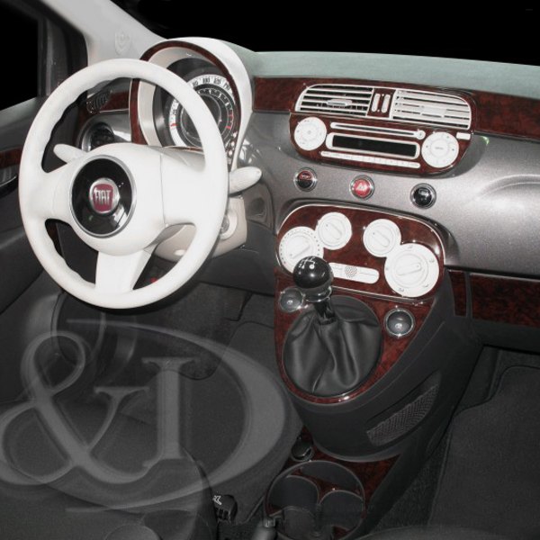 B&I® - Fiat 500 Abarth / Abarth Cabrio / c Gucci / c Lounge / c Pop / Gucci / Lounge / Prima Edizione / Sport / Turbo 2012 2D Dash Kit
