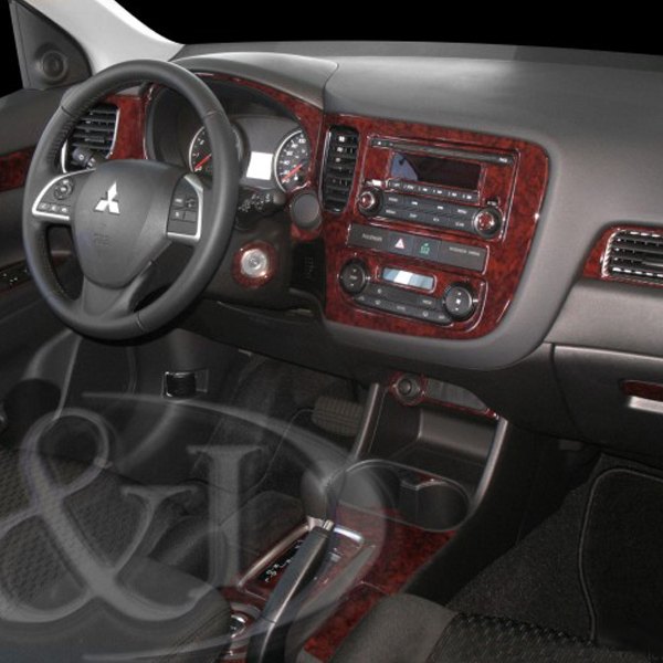 B&I® Mitsubishi Outlander W/O Navigation 2020 2D Dash Kit