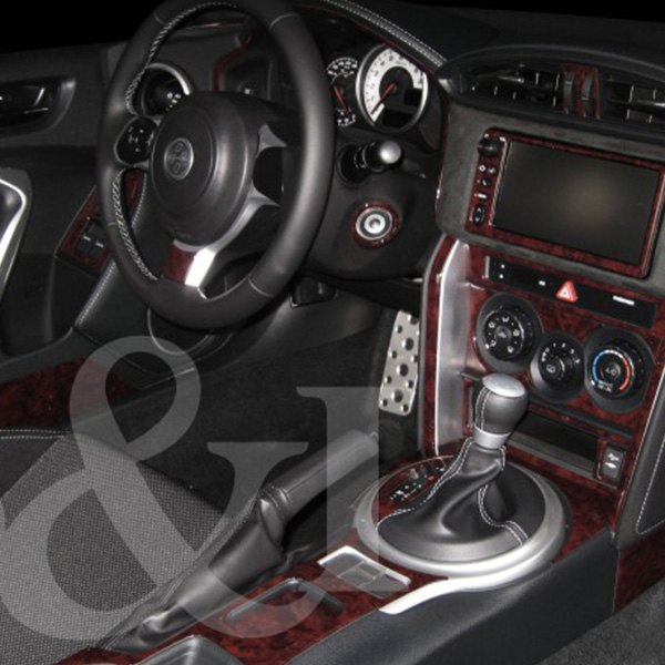  B&I® - 2D Brushed Aluminum Dash Kit