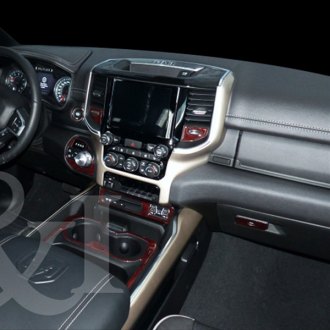 Dodge Ram  2006-2009 Real Carbon Fiber Dash Kit Trim  interior auto accessories