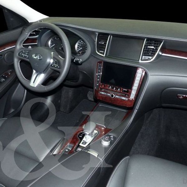  B&I® - 2D Brushed Aluminum Dash Kit