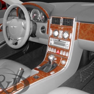 Chrysler Crossfire 2004-2008 Sedona Suede Dash Board Cover Mat Charcoal Grey