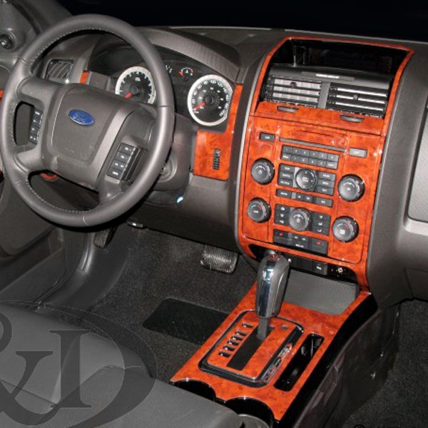  B&I® - 2D Brushed Aluminum Dash Kit