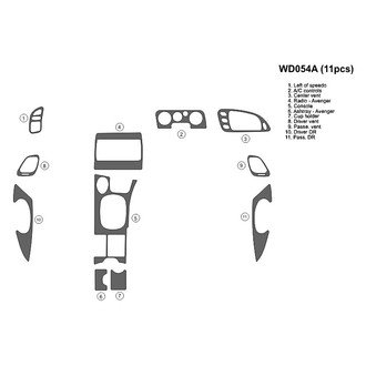 B&I® - 2D Blackwood Full Dash Kit (11 Pcs)