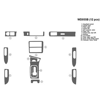 B&I® - 2D Blackwood Full Dash Kit (12 Pcs)