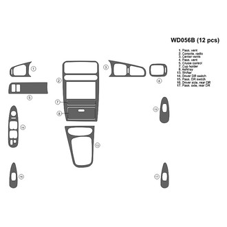 B&I® - 2D Blackwood Full Dash Kit (12 Pcs)