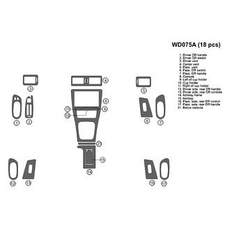B&I® - 2D Blackwood Full Dash Kit (18 Pcs)