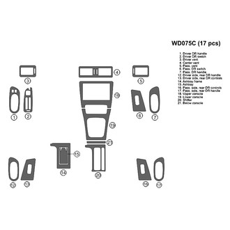 B&I® - 2D Blackwood Full Dash Kit (17 Pcs)