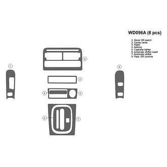 B&I® - 2D Blackwood Full Dash Kit (8 Pcs)