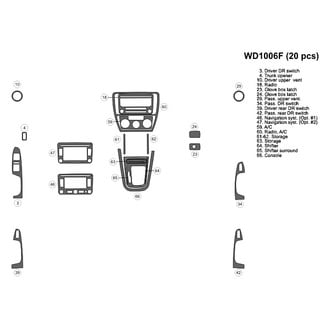 B&I® - 2D Blackwood Small Dash Kit (20 Pcs)