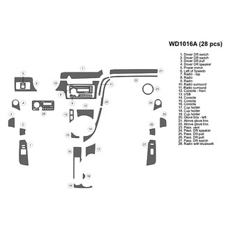 B&I® - 2D Blackwood Full Dash Kit (28 Pcs)