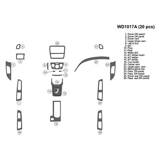 B&I® - 2D Blackwood Large Dash Kit (20 Pcs)