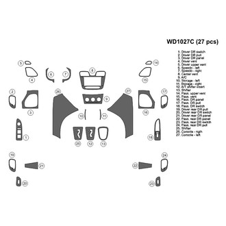 B&I® - 2D Blackwood Large Dash Kit (27 Pcs)