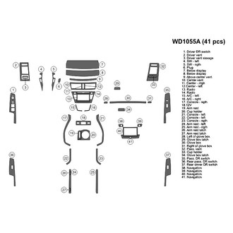 B&I® - 2D Blackwood Large Dash Kit (41 Pcs)