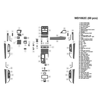 B&I® - 2D Blackwood Large Dash Kit (60 Pcs)