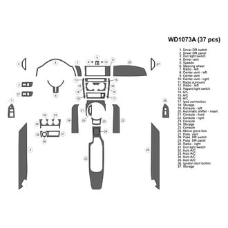 B&I® - 2D Blackwood Large Dash Kit (37 Pcs)