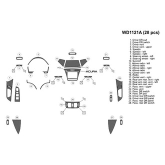 B&I® - 2D Factory Match Large Dash Kit (28 Pcs)