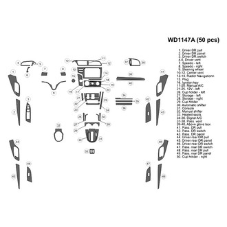 B&I® - 2D Blackwood Large Dash Kit (50 Pcs)