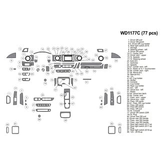 B&I® - 2D Blackwood Large Dash Kit (77 Pcs)