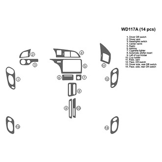B&I® - 2D Blackwood Full Dash Kit (14 Pcs)