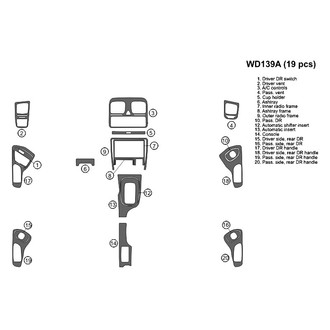 B&I® - 2D Blackwood Full Dash Kit (19 Pcs)