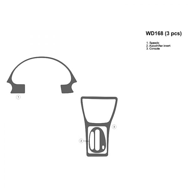 B&I® - 2D Full Dash Kit