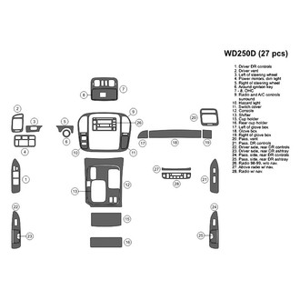 B&I® - 2D Blackwood Large Dash Kit (27 Pcs)