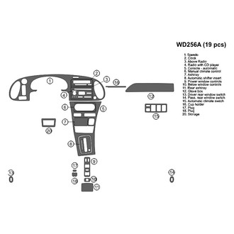 B&I® - 2D Blackwood Full Dash Kit (19 Pcs)