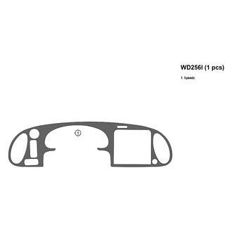 B&I® - 2D Blackwood Upgrade Trim (1 Pc)