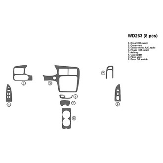 B&I® - 2D Blackwood Full Dash Kit (8 Pcs)