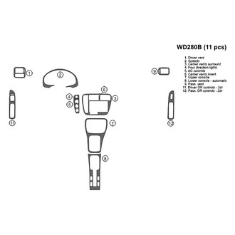B&I® - 2D Blackwood Full Dash Kit (11 Pcs)