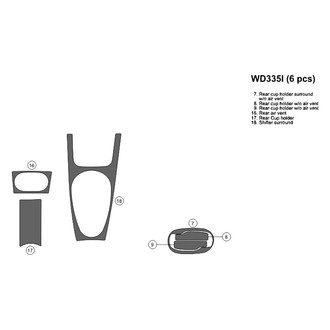 B&I® - 2D Blackwood Upgrade Kit (6 Pcs)
