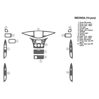 B&I® - 2D Blackwood Large Dash Kit (14 Pcs)