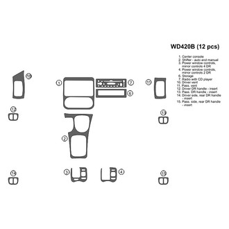 B&I® - 2D Blackwood Full Dash Kit (12 Pcs)