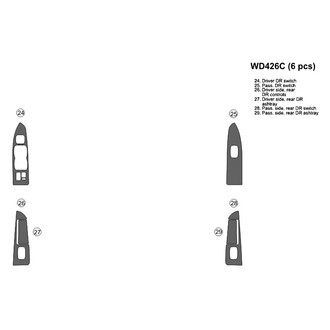 B&I® - 2D Factory Match Upgrade Kit (6 Pcs)