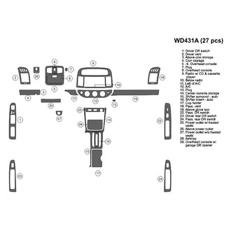 B&I® - 2D Blackwood Large Dash Kit (27 Pcs)