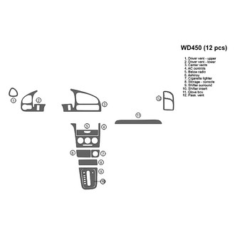 B&I® - 2D Blackwood Full Dash Kit (12 Pcs)